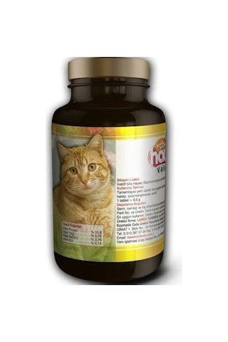 Hawmi Valerian For Cat Kediler İçin Stress Stop Formül 90 Tablet