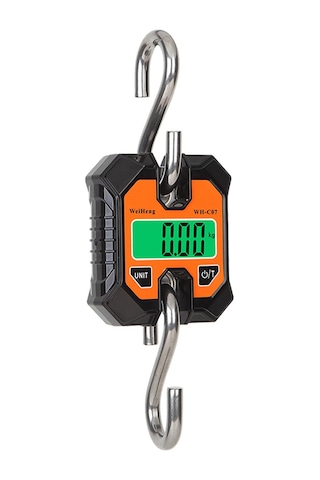 Weiheng 100kg/50g Taşınabilir Elektronik Asılı Terazi Çok Fonksiyonlu Küçük Elektronik Terazi Kg Catty Lb Ünitesi