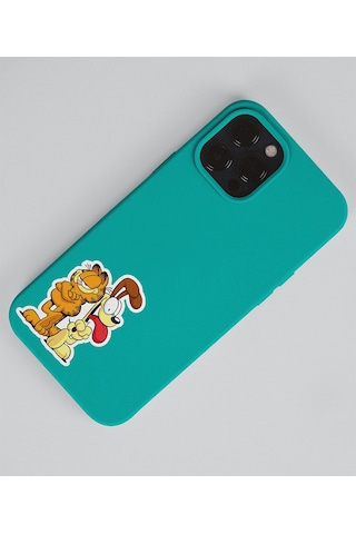 Garfield 2 Li Sticker Set Etiket Kağıdı-animasyon Çıkartmaları Garfield Kedi Yapıştırmaları Minithingsart