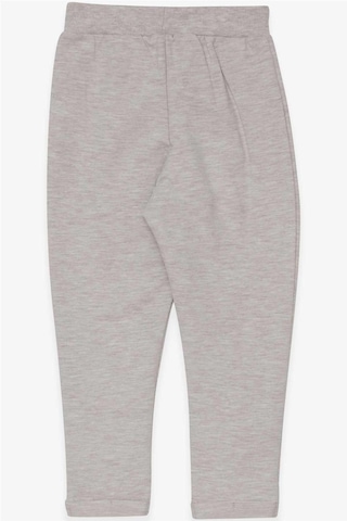 Breeze Kız Bebek Tayt Pantolon Tavşan Nakışlı 9 Ay-3 Yaş, Bej Melanj Bej