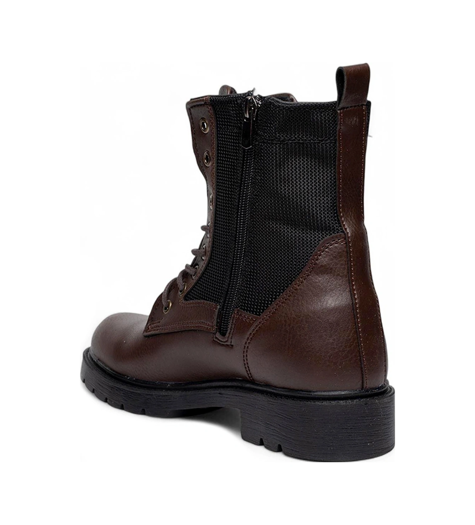 Celira Cnt Kahve Kauçuk Kaymaz Taban Erkek Postal Bot Nsb934 Çok Renkli