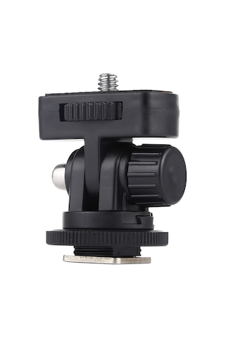 Puluz 1/4 İnç Vida Dişi Soğuk Ayakkabı Tripod Montaj Adaptörü