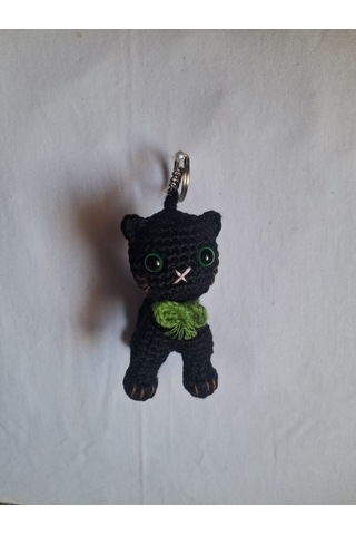 Amigurumi Kedi Anahtarlık