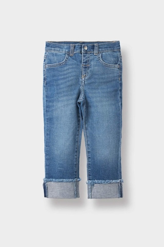 Defacto Kız Bebek Straight Fit Düz Paça Jean Pantolon D1534a525aunm28 Mavi