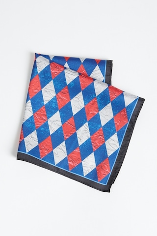 Ac&Co / Altınyıldız Classics Erkek Lacivert - Bordo Desenli Mendil Lacivert - Bordo