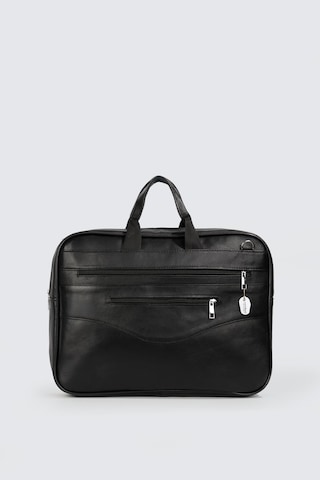 Westbag Hakiki Deri Siyah Laptop Evrak Çantası Ayarlanabilir Omuz Askılı