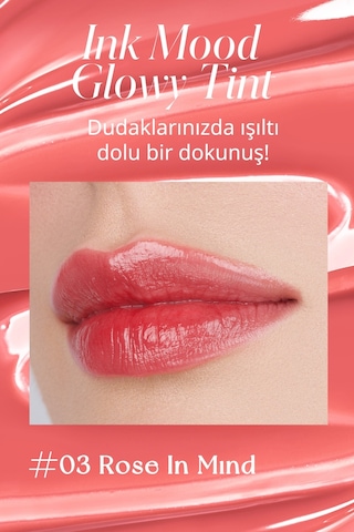 Peripera Ink Mood Glowy Tint 03 Rose in Mind