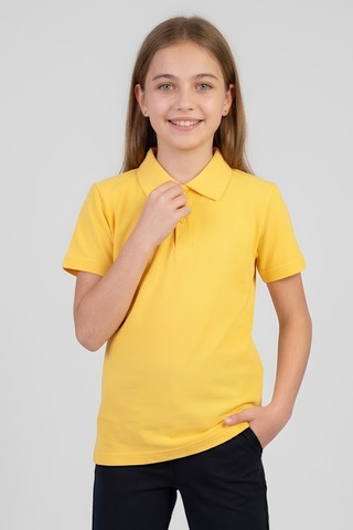 Modanino Kız Çocuk T-shirt %100 Pamuk Ve Okul Tarz 6-16 Yaş 12784mrt Sarı