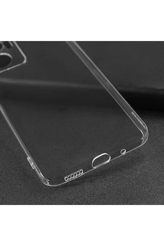 Zore Redmi 10 5g Kılıf Msra Süper Silikon Kapak - Renksiz Renksiz