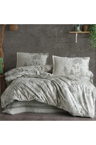 Clasy Tek Kişilik Nevresim Takımı Tuva Yeşil