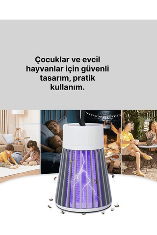 Kamp Ve Bahçe İçin Şarjlı Böcek Kovucu Lamba 65143720