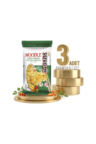 Dudomi Sebze Çeşnili Noodle 3x70 Gr