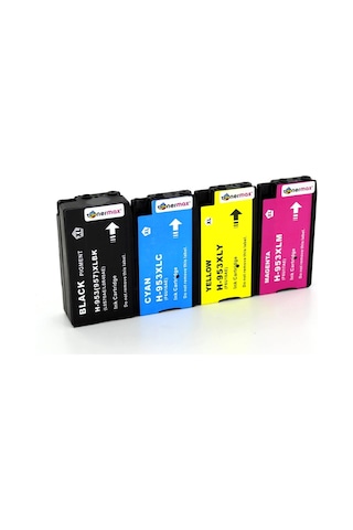 Hp Officejet Pro 7720 Uyumlu Kartuş Takım / Hp 953Xl Uyumlu Kartu