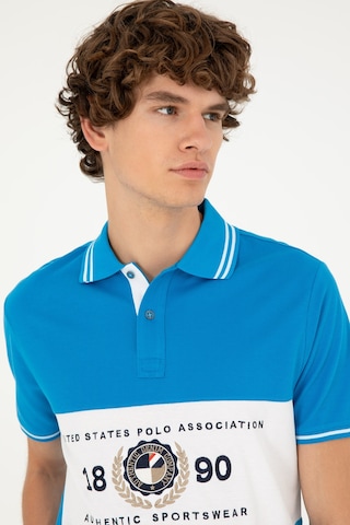 U.s. Polo Assn. Erkek Saks Tişört 50281562-vr045 Saks