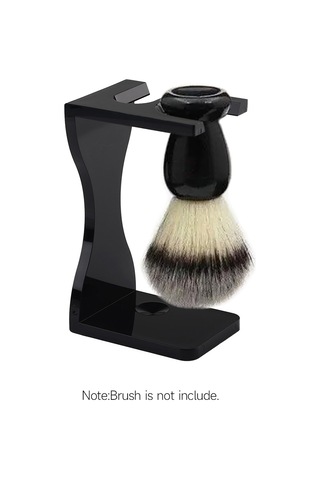 Mufunye Erkekler İçin Akrilik Tıraş Fırçası Ve Jilet Askılığı, 2 Renk Seçeneği, Pratik Sakal Aleti Düzenleyici