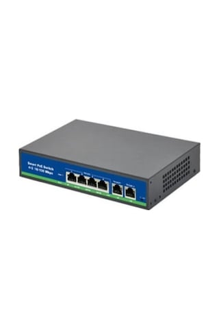 Isee Iss-1018p 16 Port Poe+ 10-100 Mbps 2 Port 10-100-1000 Uplink Switch 250w