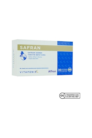 Vitafenix Safran Ekstresi 30 Kapsül