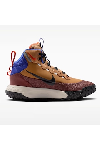Nike Terrascout Leather Sneaker Hakiki Deri Bilekli Reflektörlü Günlük Spor Ayakkabı Kahverengi