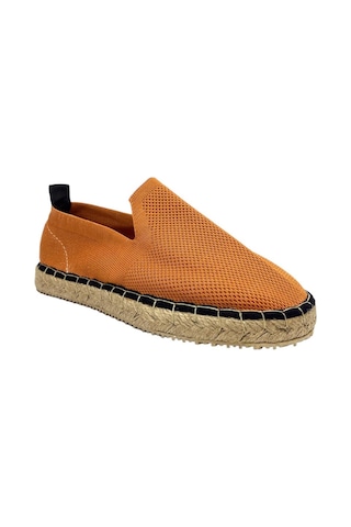Unisex Turuncu Triko Espadril Turuncu