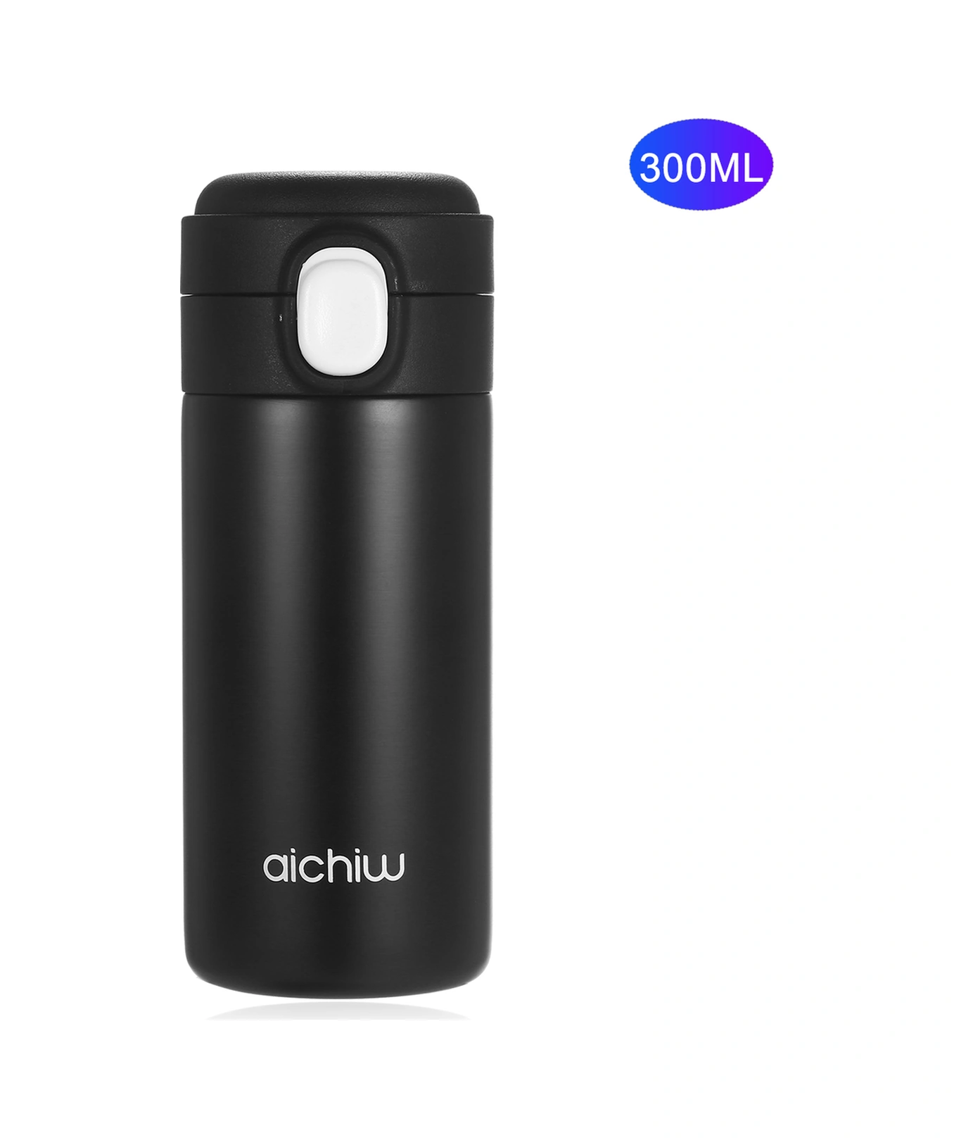 Kosona 304 Çelik Siyah 300ml Evrensel Kullanimlı Vakuum Isı Saklama Termos Bardak Aı-d97 Diğer