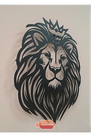 Aslan Kral Metal Tablo