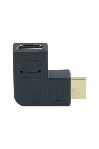 Hdmı Erkek Hdmı Dişi 90 Derece Yüksek Çözünürlüklü Adaptör