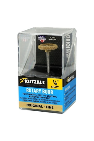 Kutzall RS-34-EG İnce Diş Daire Törpü (3.1 MM Sap)