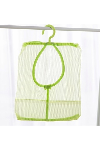 Çok Amaçlı Yeşil Çamaşır Mandalı Çantası 3'lü Paket Askılı Ev Depolaması İçin B Diğer