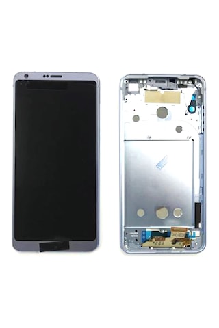 Teknonet Lg G6 Uyumlu Lcd+dokunmatik+çıtalı - Beyaz