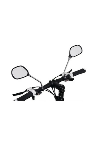 Bisiklet Ve Elektrikli Bisiklet Reflektörlü Ayna Kelepçeli Gidon