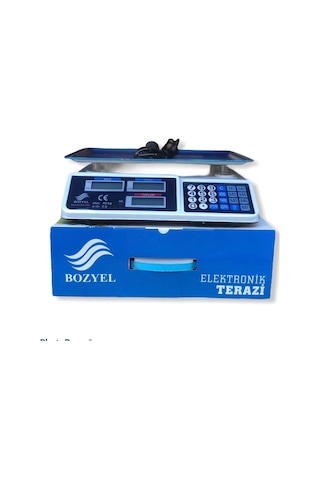 Bozyel Terazi 40 KG Elektronik Dijital Bakkal Manav Market Terazi