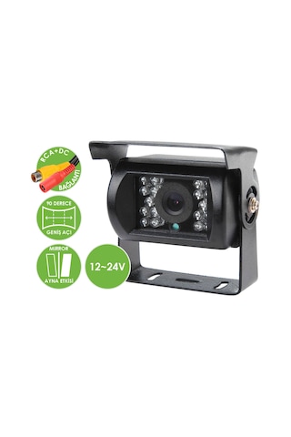 Obus Ev-112e Ecoview 480 Tvline Analog Gece Görüşlü Geri Görüş Araç Kamerası