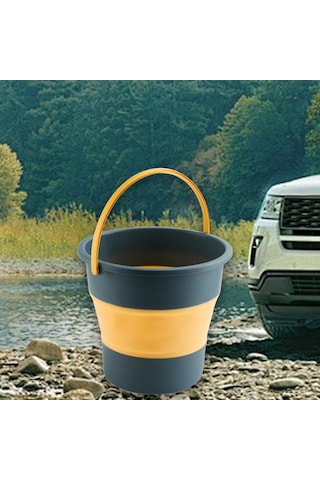 Suntek Katlanabilir Kova Mavi 10 L Mavi