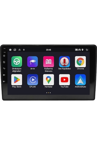 Alfa Romeo 159 Android Multimedya Sistemi 2007-2011 4gb Ram, 64gb Hafıza, Bluetooth, Carplay & Android Auto Kamera 9"