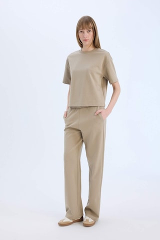 DeFacto Wide Leg Geniş Paça Eşofman Altı Beli Lastikli Cepli Basic Düz D3759AX25SPBG129