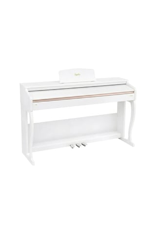 Jwin Sapphire Sdp-215 Çekiç Aksiyonlu 88 Tuşlu Dijital Piyano + Tabure - Beyaz