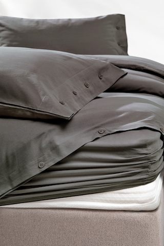 Yataş Bedding Plain Çift Kişilik XL Ranforce Yıkamalı Nevresim Takımı - Antrasit