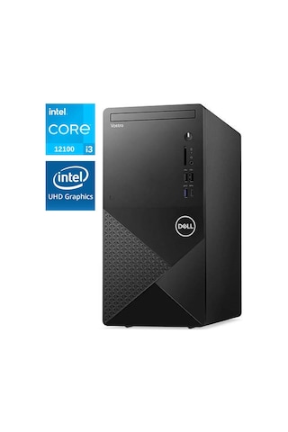 Dell Pc Vostro 3030 N6001VDT3030MT I3-12100 8 GB 512 GB SSD Uhd 730 Ubuntu Free Dos Masaüstü Bilgisayar
