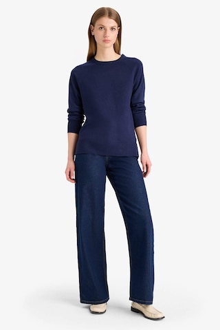 Defacto Relax Fit Bisiklet Yaka Kazak I6913az25wnnv131 Lacivert