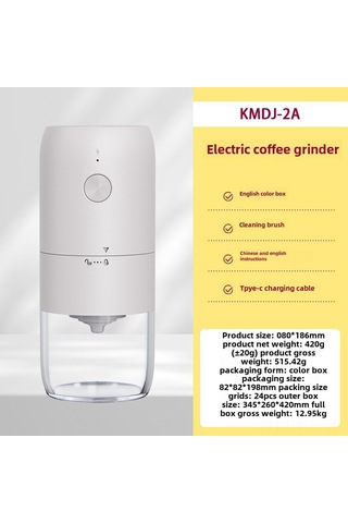 Reedark Portatif Otomatik Kahve Değiştirici: İtalyan Tarzı Elektrikli,均匀 Öğütme, Dayanıklı Malzeme İle Ev Ve Seyahat İçin Diğer