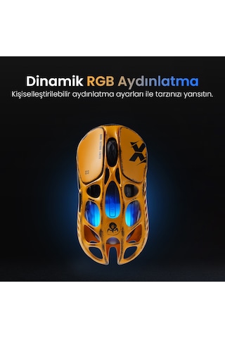 Gravastar K1 Pro Mekanik Gaming Klavye, X Kablosuz Optik Mouse Ve Mousepad Oyuncu Seti, Battle-worn Optik