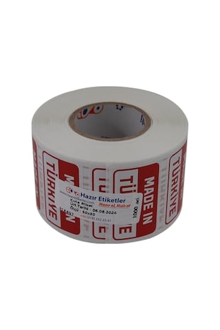 Al Hızlı Al Made In Türkiye Baskılı Kuşe Etiket 50mm X 30mm 1000 Adet Diğer