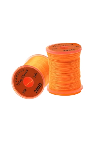 Reedark 200d Parlak Turuncu Uçak Örgü İpi - Uçak Balıkçılığı İçin El Yapımı İğne Bağlama, Dayanıklı Ve Hafif Tasarım