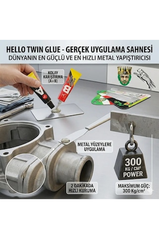 Süper Metal Demir Plastik Taş Seramik Yapıştırıcı Çelik Yapıştırıcı 14gr Hl Glue