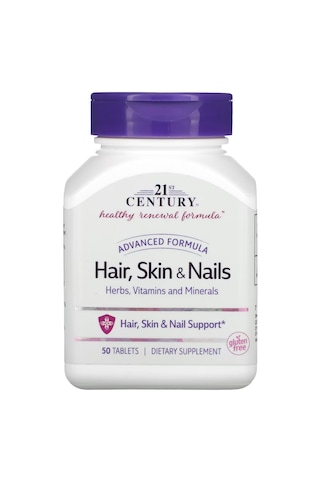 21st Century Hair Vitamin Skin & Nails Advanced Formula 50 Tablet