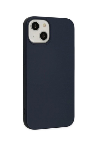 Apple, Uyumlu iPhone 15 Kılıf Nano İçi Kadife - Lacivert - Aflc-877097