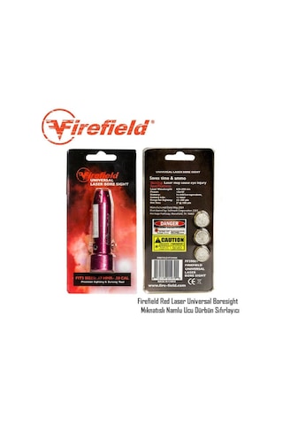 Firefield Red Laser Universal Boresight Mıknatıslı Namlu Ucu Dürbün Sıfırlayıcı Sarı