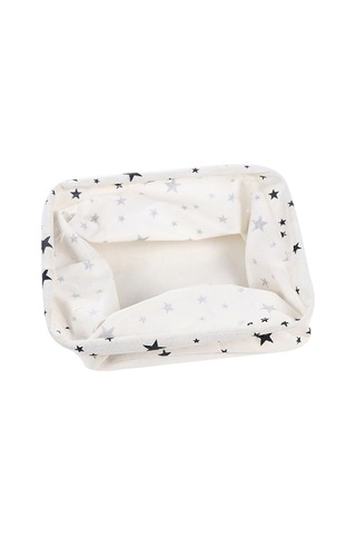 Sones 2 Adet Tuval Masaüstü Depolama Sepeti Saplı Çeşitli Eşya Saklama Kutusu Çapraz