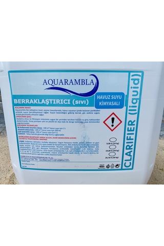 Havuz Berraklaştırıcı, Parlatıcı - Aquarambla Konsantre Havuz Kim