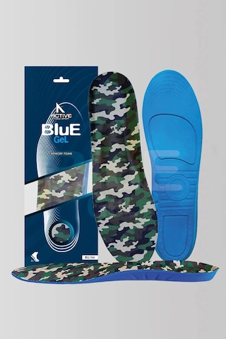 Blue Gel BG184.ML Memory Foam Ortopedik, Asker Botları İç Tabanlık